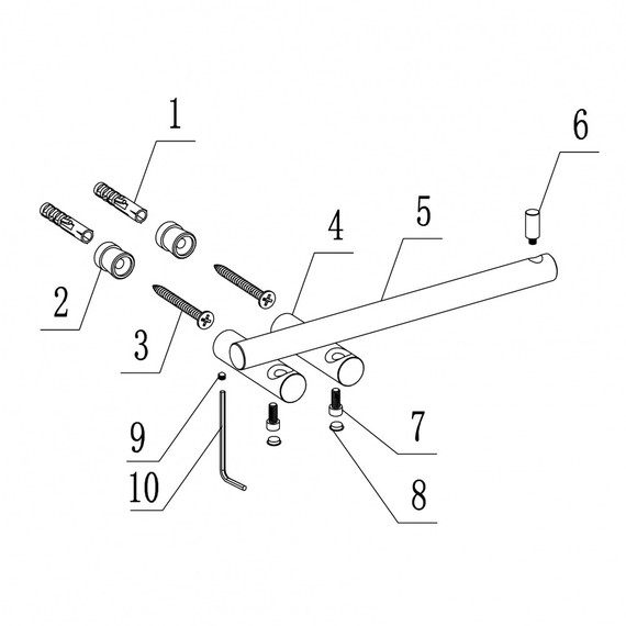 Держатель для туалетной бумаги ABBER Osten 316 AA1831BG, цвет золото брашированное - фото 3