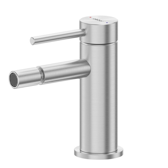Смеситель для биде Abber Wasser Kreis 316 AF8124BST, сталь брашированная - фото 
