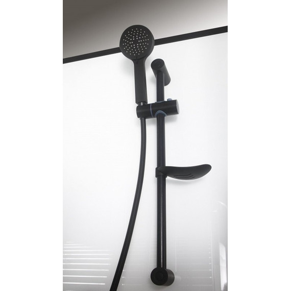 Душевая кабина Grossman Elegans 100x100 см GR250, чёрный/прозрачное - фото 5