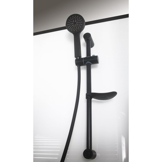 Душевое кабина Grossman 100x100 см GR270, чёрный/узор - фото 2