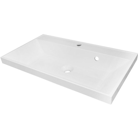 Тумба подвесная с раковиной Azario Zena 80/2 80 см CS00097029, кашемир - фото 3