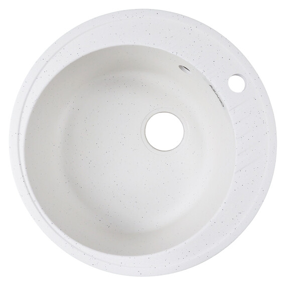 Кухонная мойка Azario Solo CS00105233, белый крап - фото 