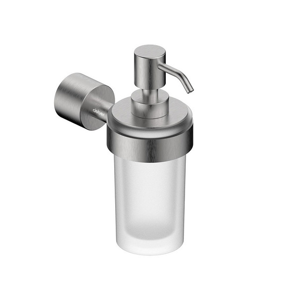 Дозатор для жидкого мыла Abber Osten 316 AA185A9BST, цвет сталь брашированная - фото 