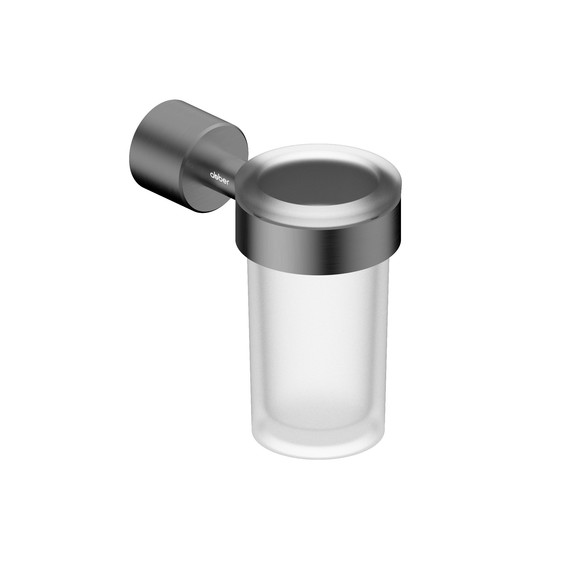 Стакан для зубных щеток Abber Osten 316 AA1861BGG, цвет оружейная сталь брашированная - фото 