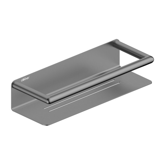 Полка прямоугольная ABBER Osten 316 AA1862BGG, цвет оружейная сталь брашированная - фото 