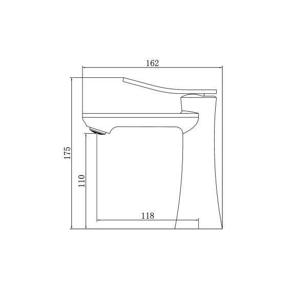 Смеситель для раковины Azario Escaro AZ-K1074MG, золото матовое - фото 2