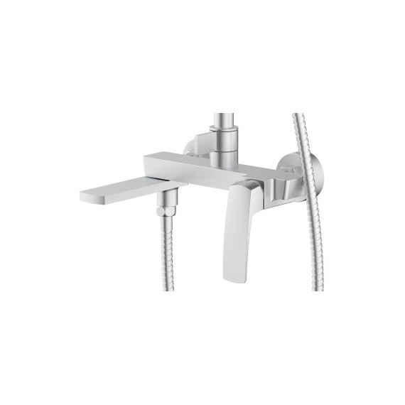 Душевая стойка Azario Conda AZ-K2411BN, сатин - фото 2