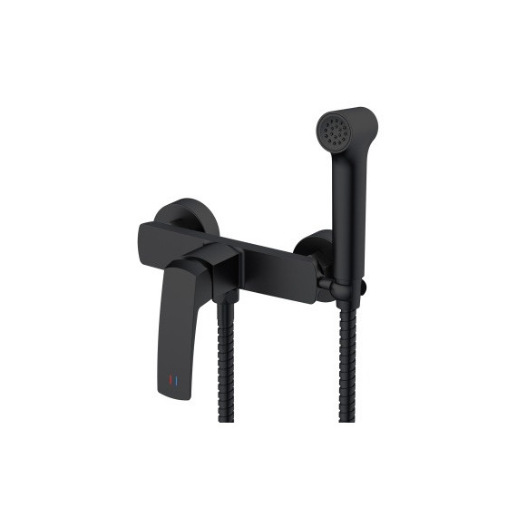 Набор для гигиенического душа Azario Conda AZ-K2511B, чёрный матовый - фото 2