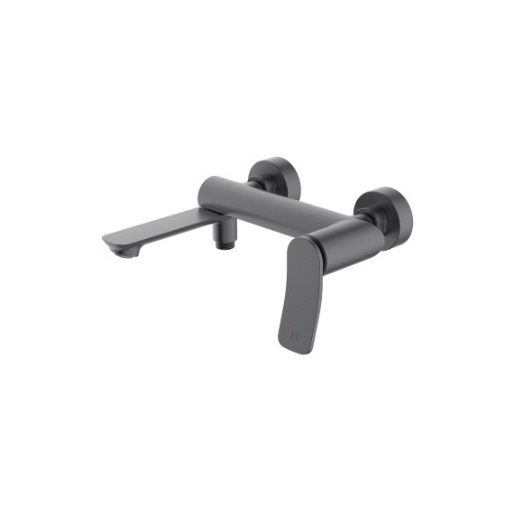 Смеситель для ванны Azario Escaro AZ-K3074GR, графит - фото 2