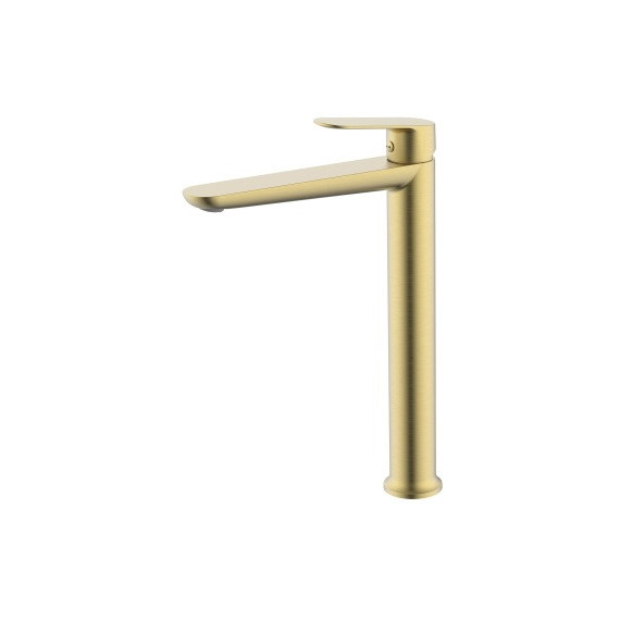 Смеситель для раковины высокий Azario Alanti AZ-K9032MG, золото матовое - фото 