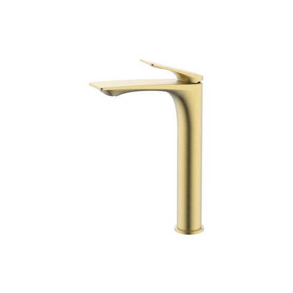 Смеситель для раковины высокий Azario Lursy AZ-K9049MG, золото матовое - фото 