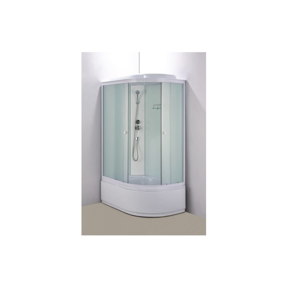 Душевая кабина Loranto 120х80 см CS-886EDTM/W-120 L, белый/прозрачное - фото 2