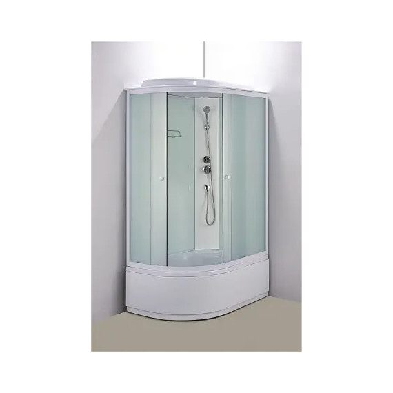 Душевая кабина Loranto 120х80 см CS-887EDTM/W-120 R, белый/прозрачное - фото 2