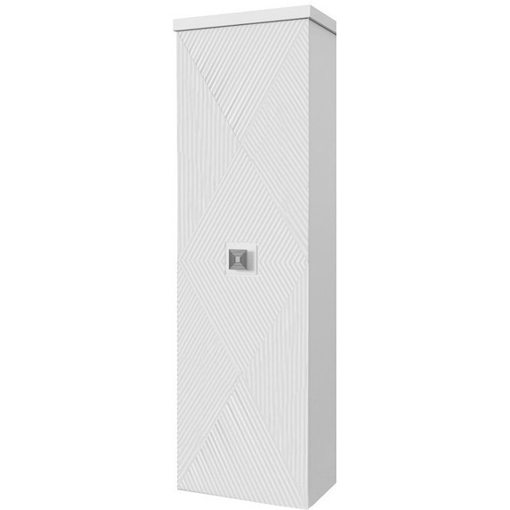 Пенал подвесной Azario Zena 40 см CS00096930, белый глянцевый - фото 