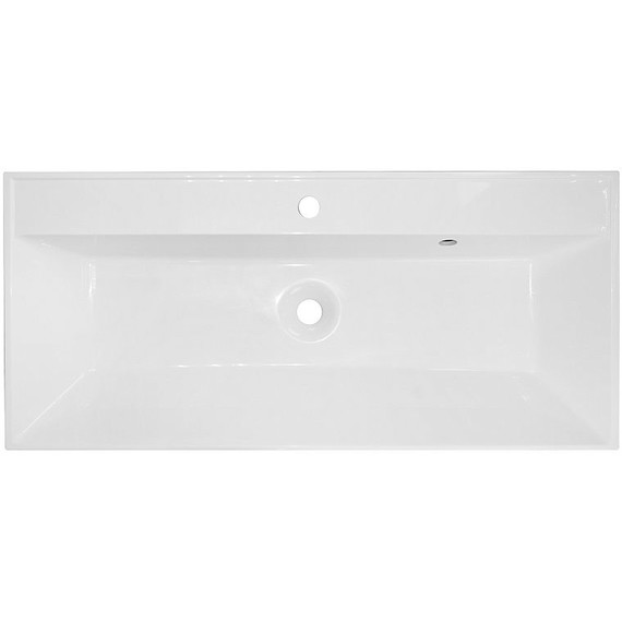 Тумба подвесная с раковиной Azario Zena 100/2 100 см CS00097710, серый - фото 5