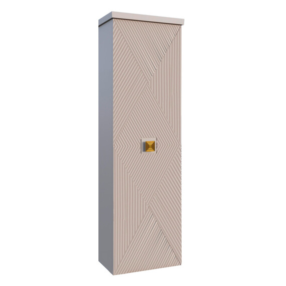 Пенал подвесной Azario Zena 40 см CS00097032, кашемир - фото 