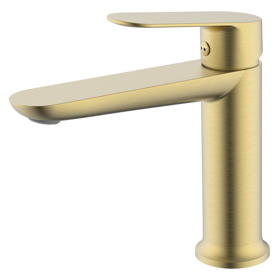 Смеситель для раковины Azario Alanti AZ-K1032MG, золото матовое - фото 