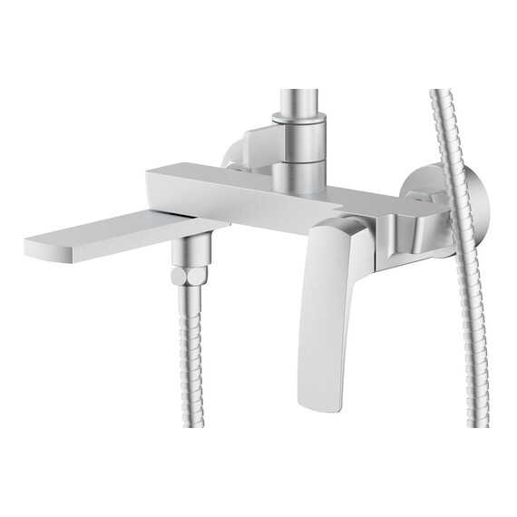 Душевая стойка Azario Conda AZ-K2411BN, сатин - фото 2