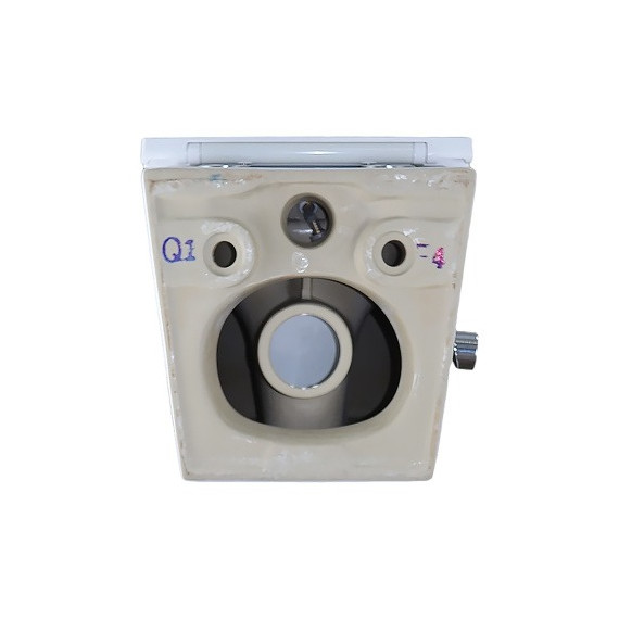 Унитаз-биде подвесной безободковый Azario Grado AZ-046E-NR с тонкой крышкой микролифт (система смыва Торнадо) - фото 16