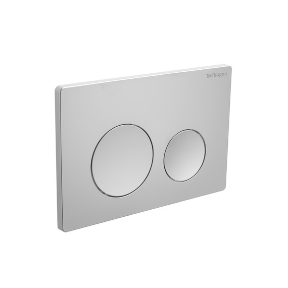 Кнопка смыва BelBagno BB-03C-IN, сатин - фото 2