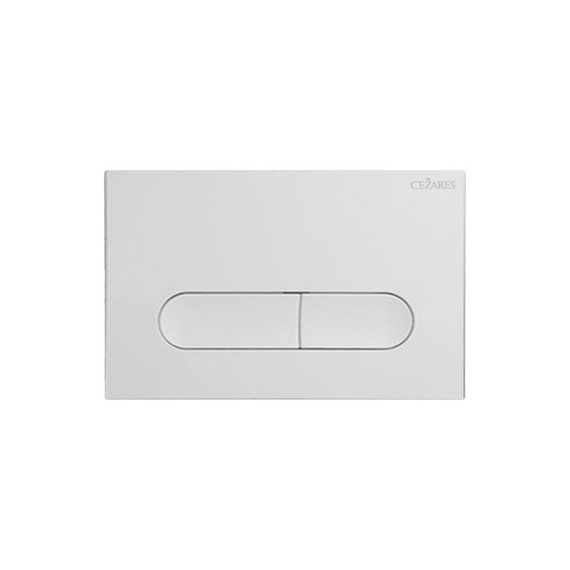 Кнопка смыва Cezares Liner LINER-BTN-BL, белый глянцевый - фото 