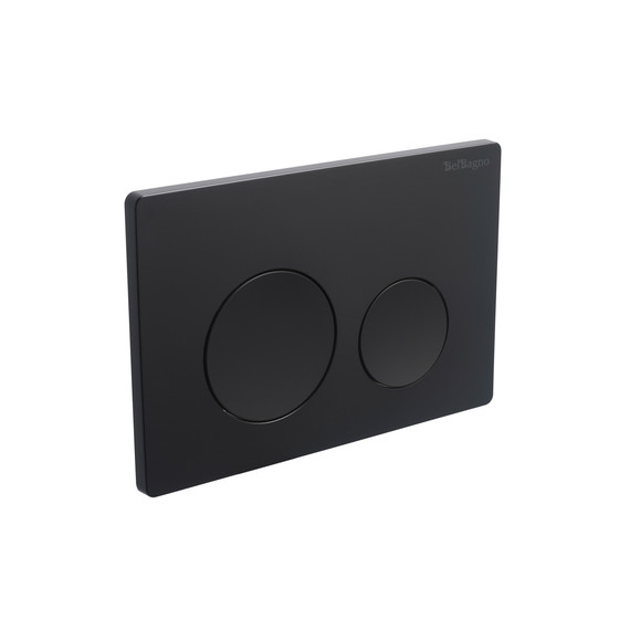 Кнопка смыва BelBagno BB-03C-NERO.M, чёрный матовый - фото 2
