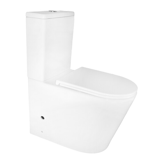 Унитаз-компакт безободковый Azario Margo AZ-2125-UQ1 с крышкой микролифт (система смыва Торнадо) - фото 10