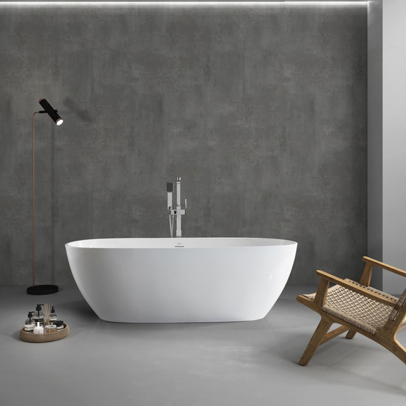 Ванна отдельностоящая Abber 160x81,5 см AB9263-1.6 - фото 6