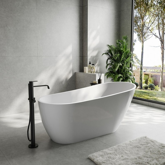 Ванна отдельностоящая Abber 170x80 см AB9501 - фото 5