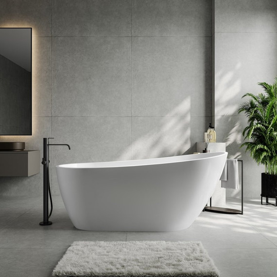 Ванна отдельностоящая Abber 170x80 см AB9501 - фото 6