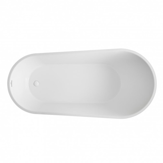 Ванна отдельностоящая Abber 170x80 см AB9501 - фото 3
