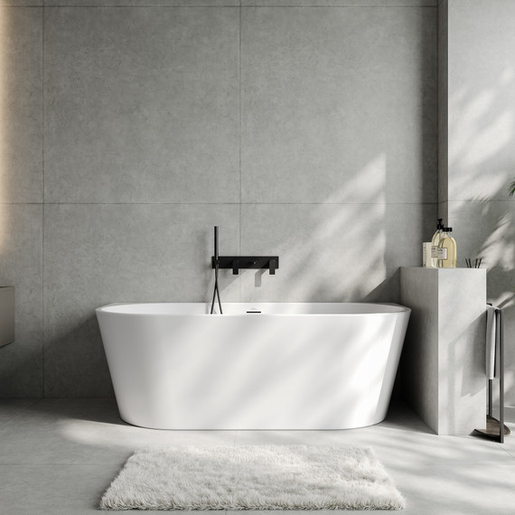 Ванна акриловая Abber 140x70 см AB9503-1.4 - фото 6