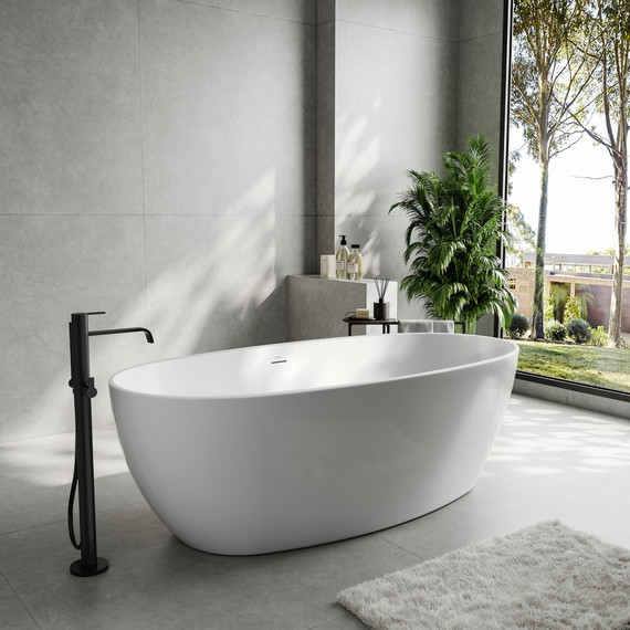 Ванна отдельностоящая Abber 186x88,5 см AB9504 - фото 6