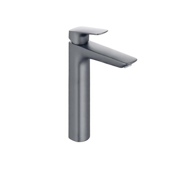 Смеситель для раковины высокий Aquatek Вега AQ1004BGM, оружейная сталь - фото 