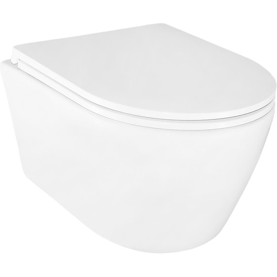 Инсталляция с подвесным унитазом комплект: Azario Forte AZ-100-100F с подвесным безободковым унитазом Uno AZ-2380 сиденье микролифт, кнопка смыва хром AZ-100-020F - фото 7