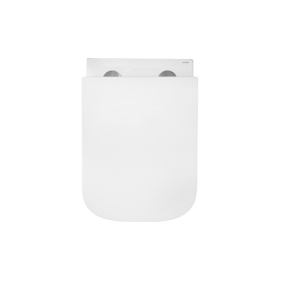 Унитаз подвесной безободковый Azario FOTE AZ-116-UQ3 с тонкой крышкой микролифт (Система смыва торнадо) - фото 2