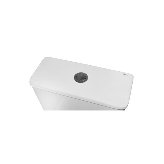 Унитаз-компакт безободковый Azario LANDER AZ-1257A с крышкой микролифт (система смыва Торнадо) - фото 9