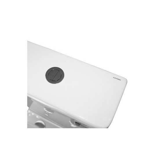 Унитаз-компакт безободковый Azario RIANO AZ-1305A с крышкой микролифт (система смыва Торнадо) - фото 12