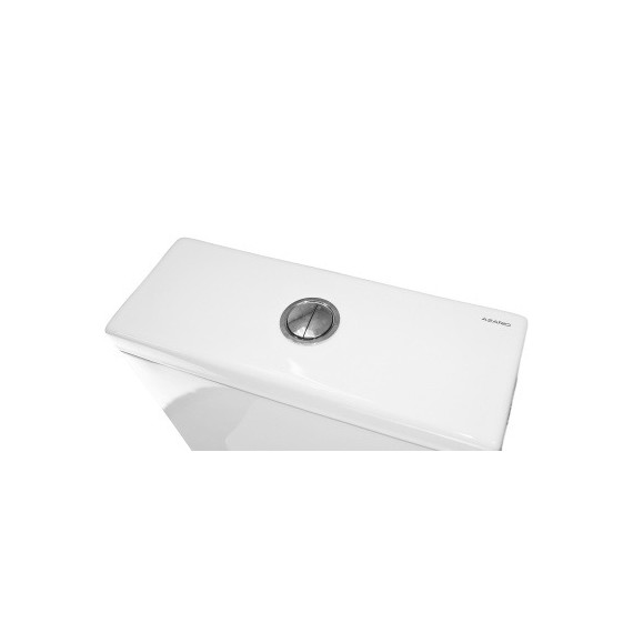 Унитаз-моноблок безободковый Azario Prime AZ-1363OP с тонкой крышкой микролифт - фото 7