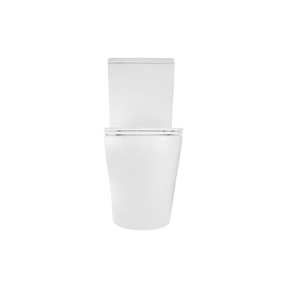 Унитаз-компакт безободковый Azario Margo AZ-2125-UQ1 с крышкой микролифт (система смыва Торнадо) - фото 2