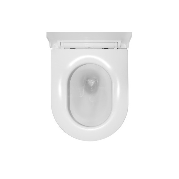 Унитаз-компакт безободковый Azario Margo AZ-2125-UQ1 с крышкой микролифт (система смыва Торнадо) - фото 10
