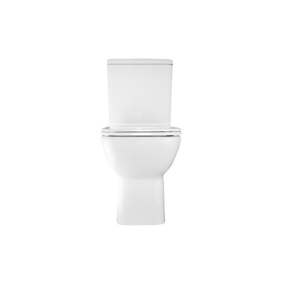 Унитаз-моноблок безободковый Azario VARO AZ-2171 с тонкой крышкой микролифт - фото 8