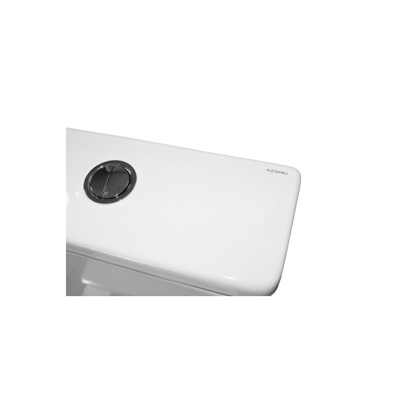 Унитаз-моноблок безободковый Azario VARO AZ-2171 с тонкой крышкой микролифт - фото 10