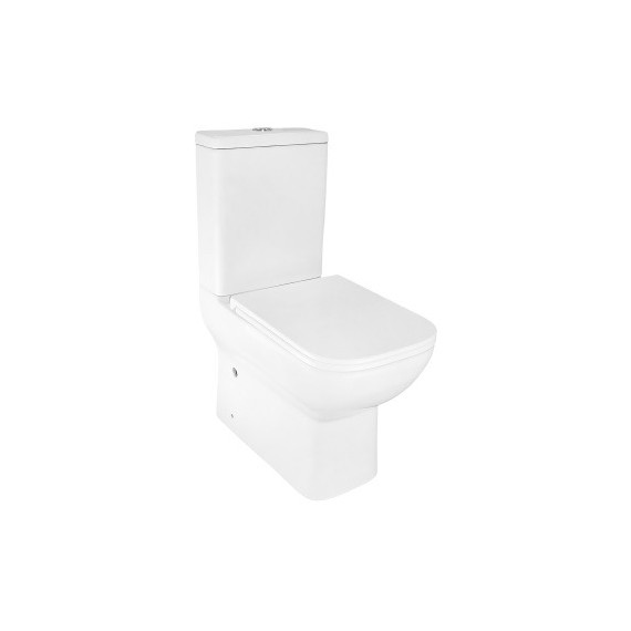 Унитаз-моноблок безободковый Azario VARO AZ-2171 с тонкой крышкой микролифт - фото 