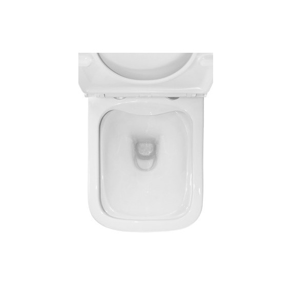 Унитаз-моноблок безободковый Azario VARO AZ-2171 с тонкой крышкой микролифт - фото 6