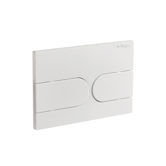 Кнопка смыва BelBagno BB-11-BL, белый глянцевый - фото 2