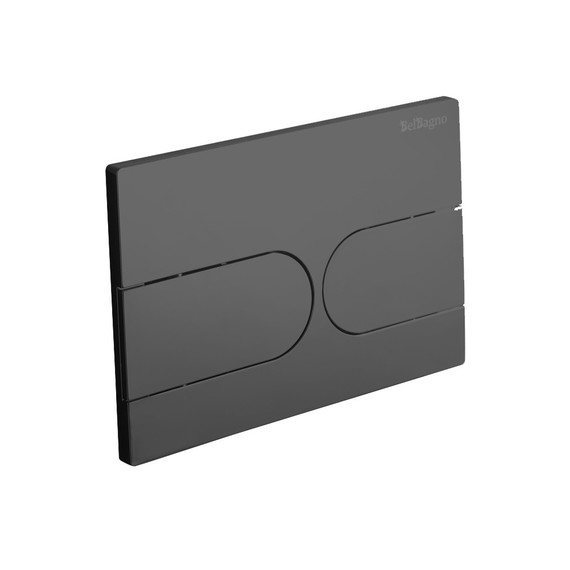 Кнопка смыва BelBagno BB-11-NERO.M, чёрный матовый - фото 2
