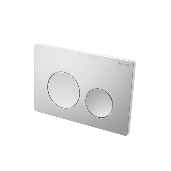 Кнопка смыва BelBagno BB-03C-IN, сатин - фото 3
