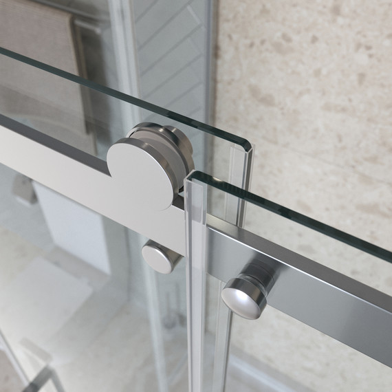 Душевое ограждение BelBagno 150x80 см MARINO-2-AH-1-150/80-C-Cr, хром/прозрачное - фото 6