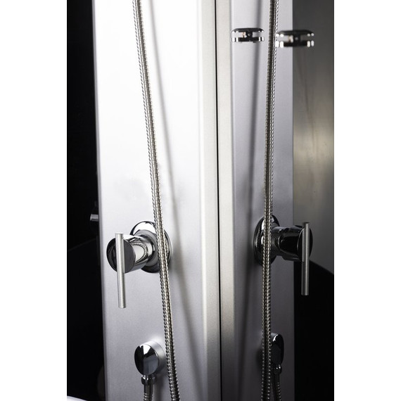 Душевая кабина Niagara Eco 100x70 см E100/70/40L/TN, серебро/тонированное (безсиликоновая сборка) - фото 6